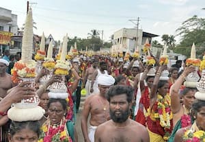  ஏழை காத்தம்மன் கோயில் விழா: வைக்கோல் பிரி நேர்த்திக்கடன்