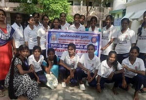  திருக்கோவிலுார் பெண்கள் பள்ளியில் என்.எஸ்.எஸ்., முகாம்