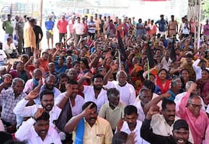 பட்டினப்பாக்கத்தில் புது தலைமை செயலகம் அமைக்க﻿ கடும் எதிர்ப்பு! 56 கிராமத்து மீனவர்கள் ஒன்றிணைந்து போராட்டம்; அறிவிப்பை அரசு திரும்ப பெற ஐந்து நாட்கள் 'கெடு'