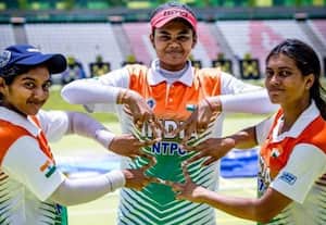ஆசிய விளையாட்டு வில்வித்தை போட்டியில் தங்கம் வென்றது இந்திய மகளிர் அணி