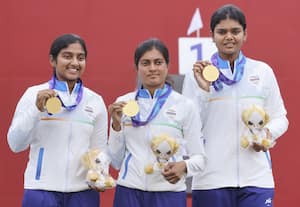 ஒரே நாளில் இந்தியா நான்கு தங்கம்: ஆசிய விளையாட்டு வில்வித்தையில் அபாரம்