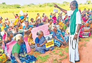கிராமங்களில் 'சிப்காட்'  எதிர்ப்பு போராட்டம்