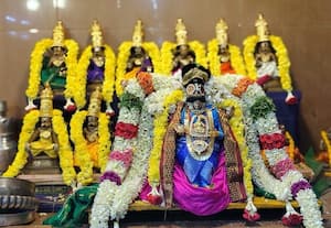  லட்சுமி ஹயக்ரீவர் கோவிலில் சேவை  சாற்றுமுறை
