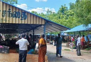 முறைப்படுத்தப்படாத பரமக்குடி உழவர் சந்தை: பூ மார்க்கெட்டாக மாறிய அவலம்