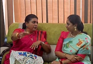 மாஜி பெண் அமைச்சருடன் நடிகை ரோஜா திடீர் சந்திப்பு