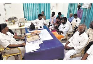 கோவில் வழிபாடு பிரச்னை குறித்து இருதரப்பினர் இடையே பேச்சுவார்த்தை
