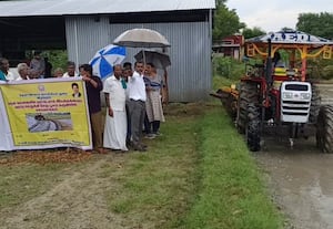 நெல் வயலில் செயல் விளக்கம்