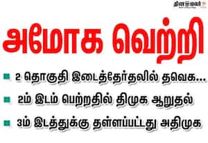மதுராந்தகம், தாராபுரத்தில் தவெக அமோக வெற்றி!
