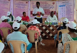 எருமனுாரில் ஒருங்கிணைந்த பயிர் மேலாண்மை பயிற்சி