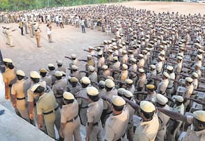 போலீசாருக்கு ஆலோசனை முகாம்