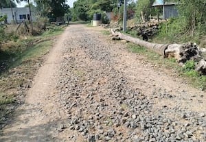 தார் சாலை அமைக்க மக்கள் கோரிக்கை