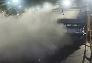 பழநி கோயில் பேட்டரி காரில் தீ
