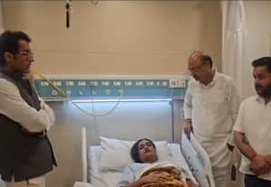 போராட்டத்தில் பெண் நிருபரை கீழே தள்ளிய ராகுல்: பா.ஜ., கடும் தாக்கு