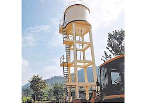 பர்கூர் மலை கிராமத்தில் செயல்பாட்டுக்கு வராத மேல்நிலை தொட்டி