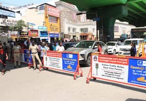 முதல்வர் வருகையால் நீடித்த வாகன நெரிசல்
