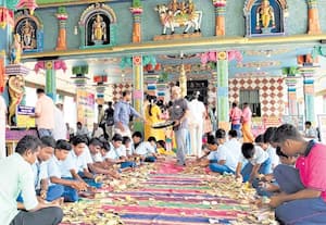பச்சைமலை கோவில் உண்டியல்கள் திறப்பு