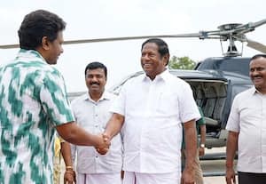 தந்தைக்கு ஹெலிகாப்டர் பரிசு: திமுக - எம்.எல்.ஏ., அசத்தல்