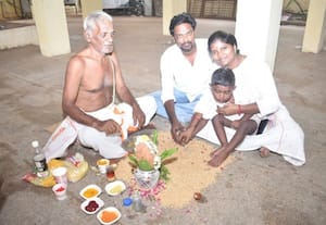 ஹயக்ரீவர் கோவிலில் ‘வித்யாரம்பம்’