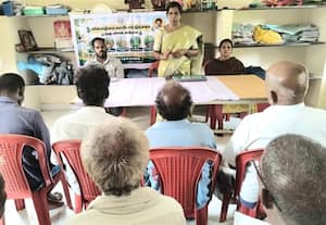 விளை நிலம் காப்போம் விவசாயிகளுக்கு பயிற்சி