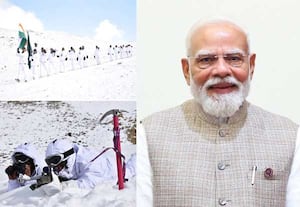 ஊக்கம் அளிக்கும் தன்னலமற்ற சேவை; இந்தோ-திபெத் எல்லை காவல் படைக்கு பிரதமர் மோடி பாராட்டு