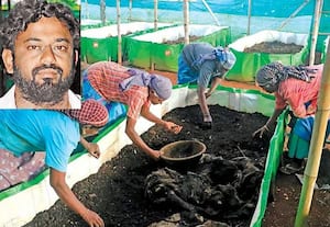 'மண்புழு உரம் விற்பனையில் ஓராண்டு லாபம் ரூ.16 லட்சம்!'