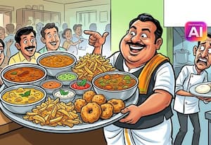 'உணவு சந்ததை'யில் சாம்பார், குருமாவுக்கு 'மவுசு'  இட்லி, சப்பா த்தியைவிட 'சை டிஷ்' விலை அதிகம்