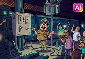 பரமக்குடி ரயில்வே ஸ்டேஷனில் மின்தடையால் பயணிகள் அவதி: தனி 'டிரான்ஸ்பார்மர்'கள் அமைக்க வலியுறுத்தல்