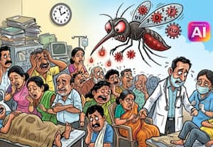 மதுரையில் தினமும் 5 பேருக்கு டெங்கு பாதிப்பு