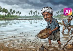 முளைக்குமா வயலில் தண்ணீர் தேங்குவதால் விதை நெல் முளைக்குமா: இளையான்குடியில் மழையால் விவசாயிகள் கவலை