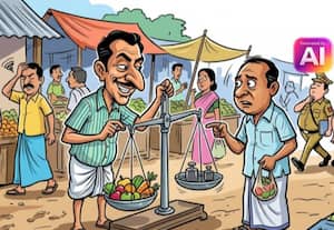 அதிகாரிகளே ஆய்வு செய்யுங்க.. ராமநாதபுரம் சந்தைகளில் முத்திரையிடாத தராசுகள் பொருட்கள் எடை குறைவால் ஏமாற்றப்படும் மக்கள்