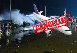 புயல் காரணமாக சென்னையில் இருந்து ஆந்திரா செல்லும் 12 விமானங்கள் ரத்து