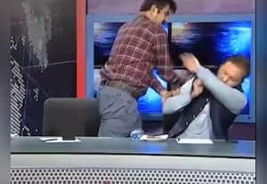 அடி குத்து என கைகலப்பில் முடிந்த டிவி விவாதம்: வீடியோ!