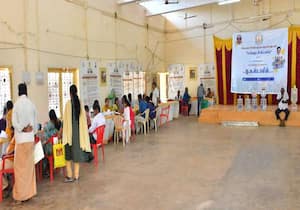 சிவகங்கை சமுதாய கூட்டத்தில் நடந்த உங்களுடன் ஸ்டாலின் முகாமில் பயனாளிகள் ...