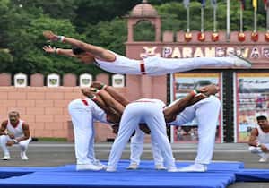 சென்னை பரங்கிமலையில் உள்ள ராணுவ அதிகாரிகள் பயிற்சி மையத்தில், பயிற்சி ...