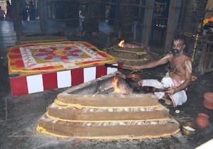  திருவள்ளூர் வீரராகவர் கோவிலில் பவித்ர உற்சவத்தில் யாகசாலை பூஜை நடந்து ...