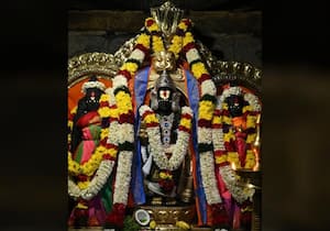 புரட்டாசி மாத சனிக்கிழமையையொட்டி சிறப்பு அலங்காரத்தில் பக்தர்களுக்கு ...