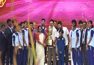  முதல்வர் கோப்பை விளையாட்டு போட்டியில் ஒட்டு மொத்த சாம்பியன் பட்டம் ...