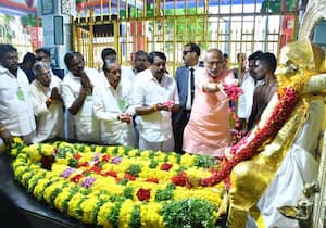 பசும்பொன் முத்துராமலிங்கத்தேவர் சிலைக்கு துணை ஜனாதிபதி ராதாகிருஷ்ணன் ...