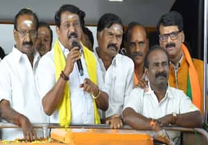 தேனி பங்களாமேட்டில் பா.ஜ., சார்பில் நடந்த  தமிழகம் தலை நிமிர தமிழனின் பயணம் ...