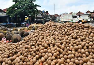 சென்னையில் கடந்த சில தினங்களாக பெய்துவரும் மழையினால் கோயம்பேடு ...