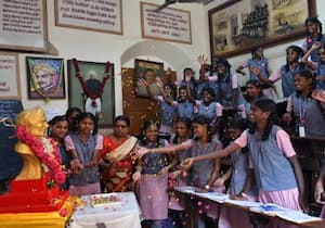 மகாகவி பாரதியின் பிறந்த தினத்தையொட்டி, திருநெல்வேலியில், ம.தி.தா., ஹிந்து ...