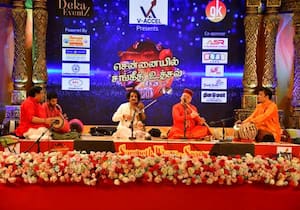 'சென்னையில் சங்கீத உற்சவம்' நிகழ்ச்சியில் பிரபல வயலின் வித்வான் மைசூர் ...