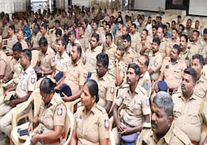 திருப்பூரில், மாநகர போலீசாருக்கு சட்டமன்ற தேர்தல் பணி பாதுகாப்பு ...