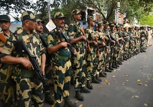 தேர்தல் முன்னெச்சரிக்கையாக திருநெல்வேலியில் துணை ராணுவ படையினர் ...