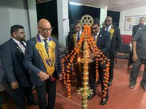  Rotary District Governor Sushena Ranatungha's Official Visit to Trincomalee 