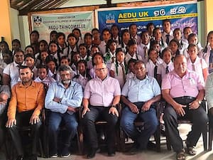 Visit of AEDU-UK team to Trincomalee