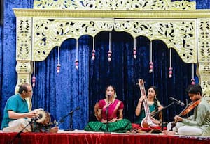  Sangeetha Samarpanam: Isha Jyothi's Debut Concert Melds Tradition, Talent, and Heart