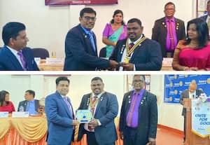 Trincomalee Rotary Club's 47th President takes oath