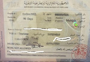  Algeria Tourist Visa Process