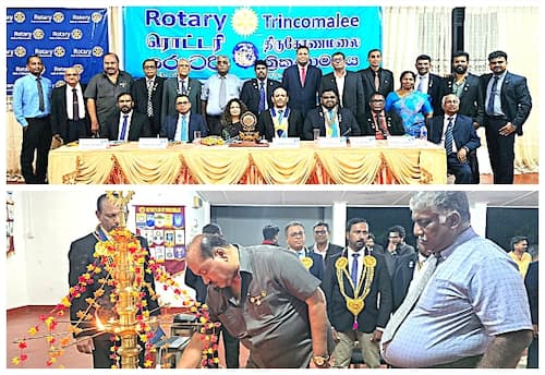  Rotary District 3220 Governor's Visit to Rotary Trincomalee